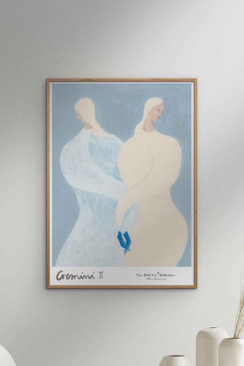 The Poster Club x Sofia Lind Gemini plakat - 30x40 cm